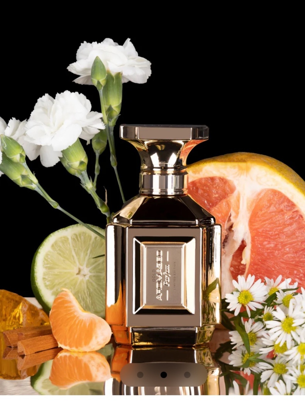 Hotel Collection Gold Perfume with White Florals and Citrus